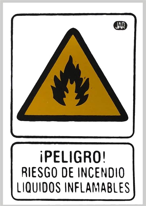 <div>SEÑAL ADHESIVA RIESGO INCENDIO</div>