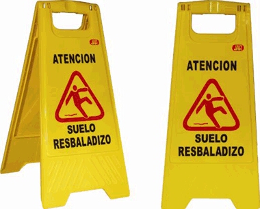 <div>SEÑAL PRECAUCIÓN SUELO MOJADO</div>