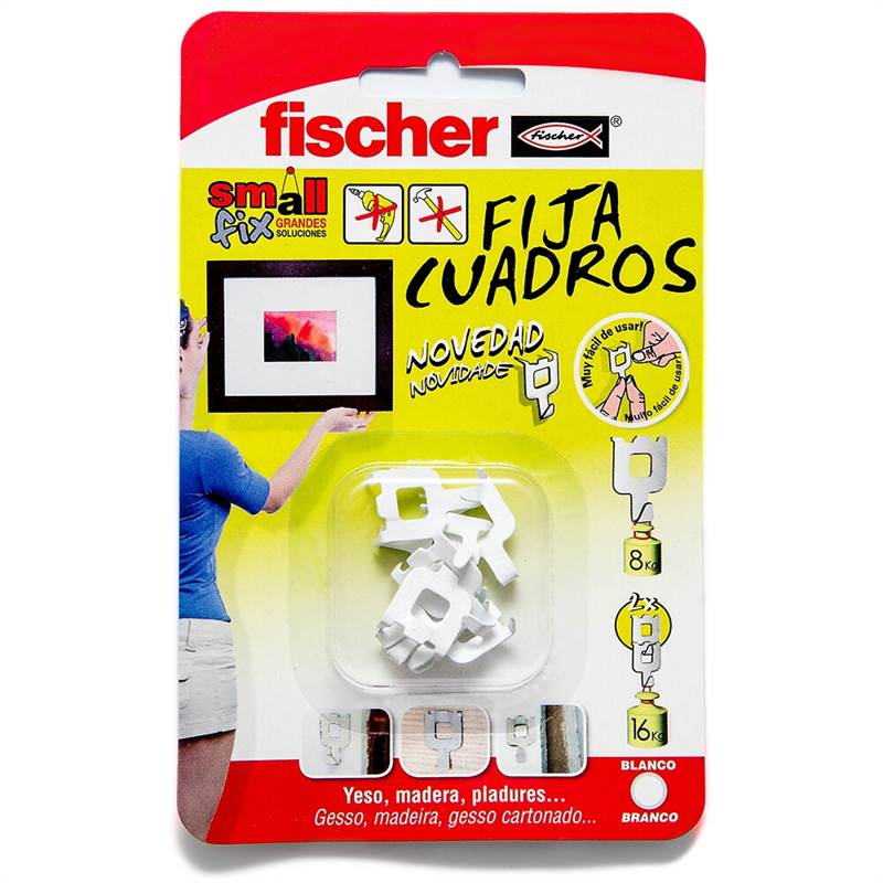 <div>CUELGA FACIL CUADROS MULTIUSOS BLANCO</div>