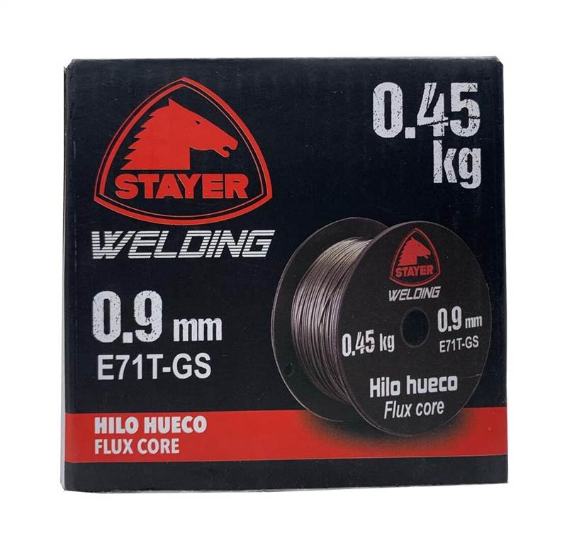 <div>HILO SOLDAR HUECO FLUX 0,9 0,45KG STAYER</div>