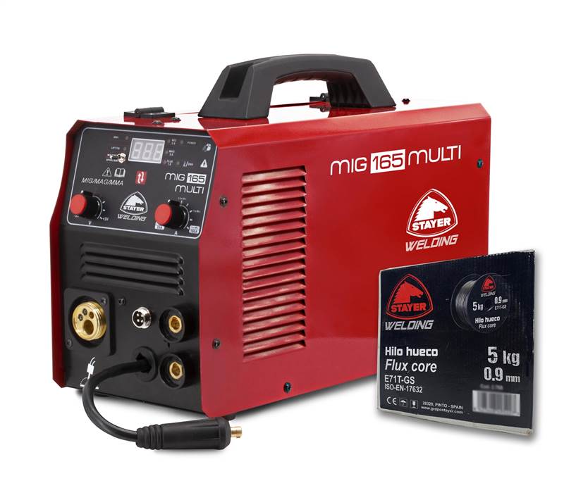 <div>INVERTER STAYER MIG 165 MULTI + BOBINA HILO 5K</div>