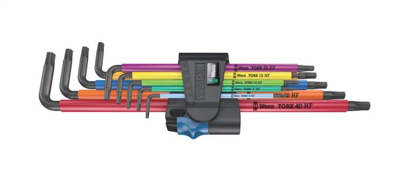 <div>LLAVE TORX WERA LARGA JGO. 9P  MULTICOLOR</div>