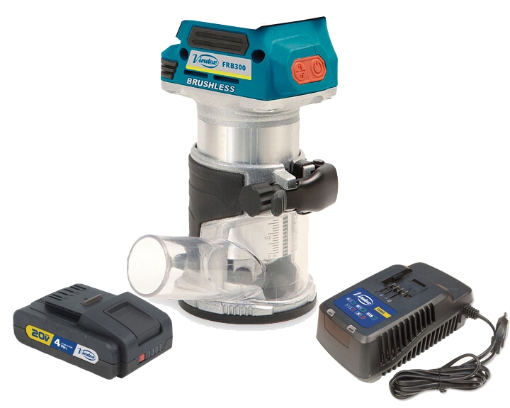 <div>FRESADORA 20V VIRUTEX FRB300 + 1 BAT 4AH+CARGADOR</div>
