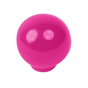 <div>POMO MUEBLE BOLA MAGENTA BRILLO 29MM</div>