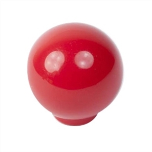 <div>POMO MUEBLE BOLA ROJO BRILLO 29MM</div>