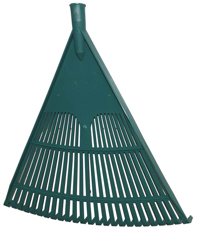 <div>RASTRILLO PLASTICO ART-10 VERDE 45CM SIN MANGO</div>