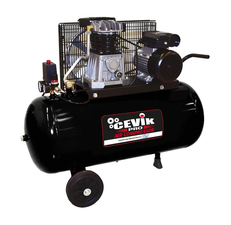 <div>COMPRESOR 100L CORREAS CEVIK 3HP 230V</div>