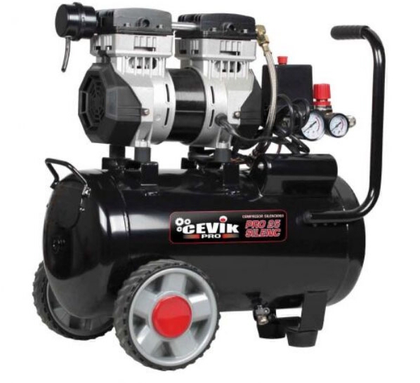 <div>COMPRESOR 25L SILENCIOSO CEVIK 1,5HP SIN ACEITE</div>
