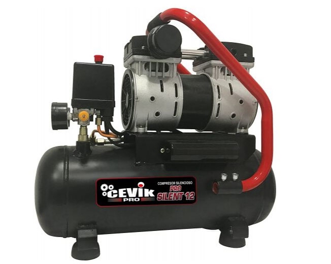 <div>COMPRESOR  12L SILENCIOSO CEVIK 1HP</div>