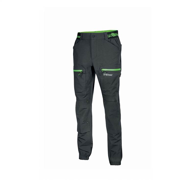 <div>PANTALON U-POWER HORIZON GRIS ASFALTO/VERDE  M</div>