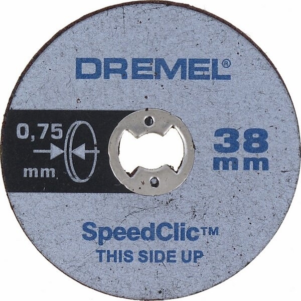 <div>DISCO DREMEL CORTE SPEEDCLIC SC409 METAL (5 UNID.)</div>