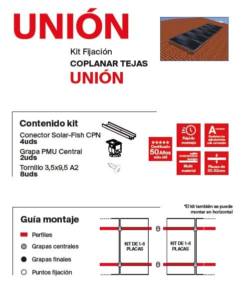 <div>SOLAR KIT COPLANAR UNION</div>