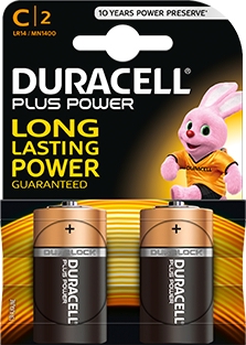 <div>PILA ALCALINA DURACELL LR14 PLUS POWER</div>