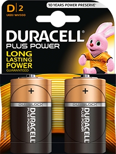 <div>PILA ALCALINA DURACELL LR20 PLUS POWER</div>