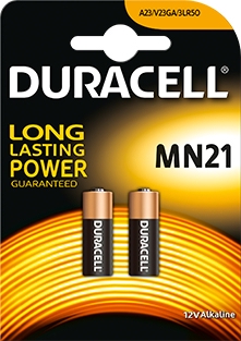 <div>PILA ALCALINA DURACELL MN21 12V (2 UNID.)</div>