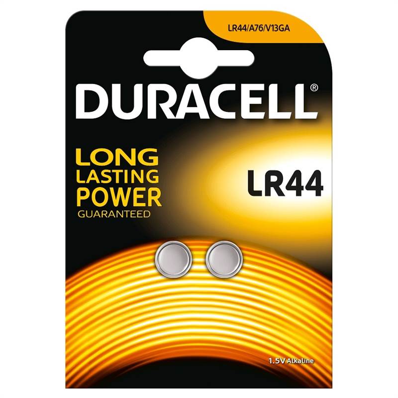 <div>PILA BOTON LR44 B-2 (2 UNIDADES) DURACELL</div>