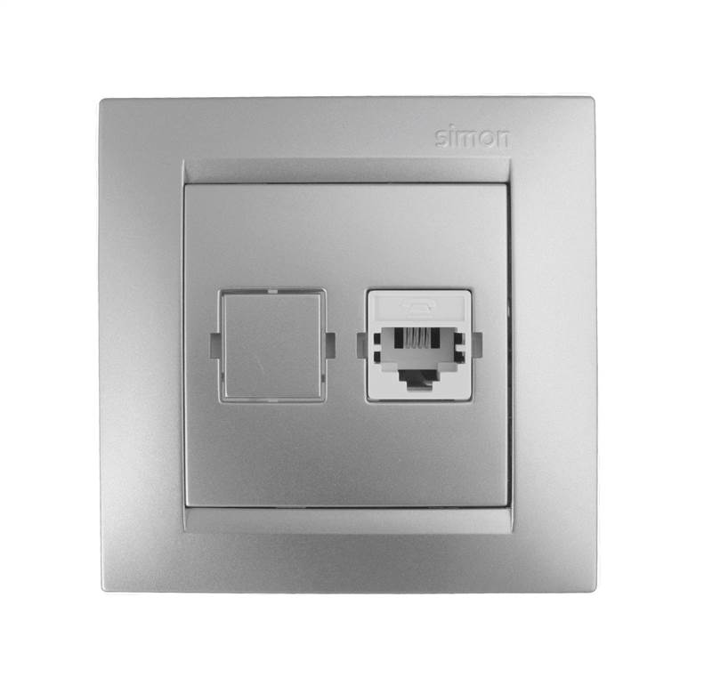 <div>BASE TELEFONO SIMON-15 ALUMINIO F1590480026 RJ11</div>