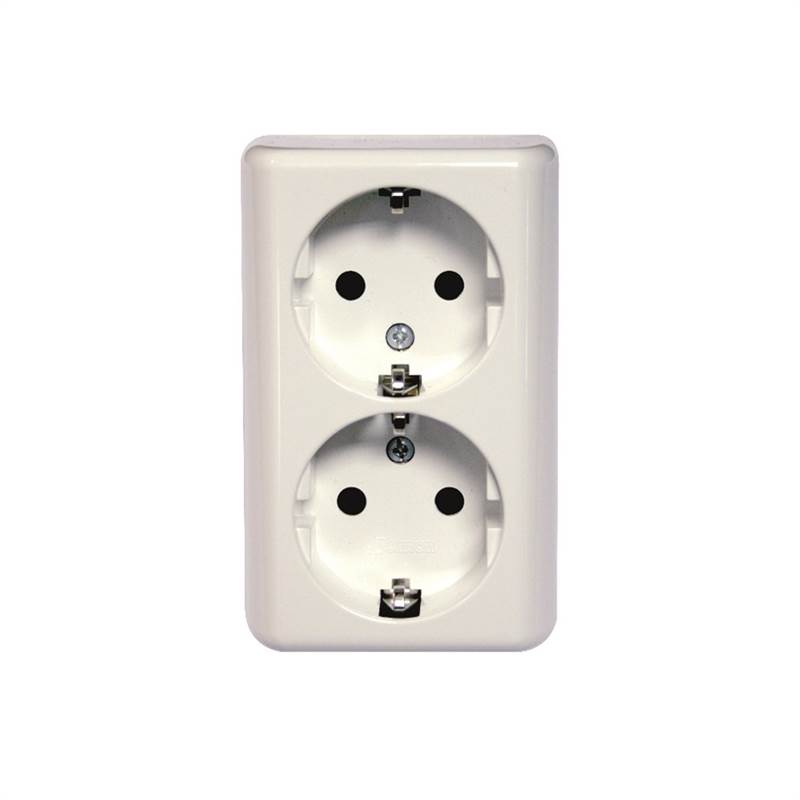 <div>BASE ENCHUFE SUPERFICIE DOBLE T/T BLA.MS540306</div>