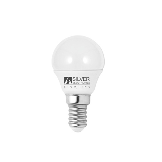 <div>LAMPARA LED ESFERICA 5W E-14 3000K CALIDA</div>