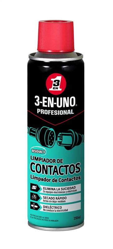 <div>SPRAY LIMPIADOR CONTACTOS 3-EN-UNO 250ML</div>