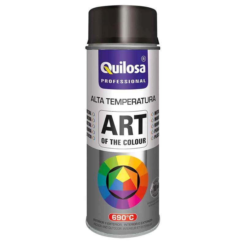 <div>SPRAY PINTURA NEGRO ALTAS TEMPERATURAS 400ML</div>