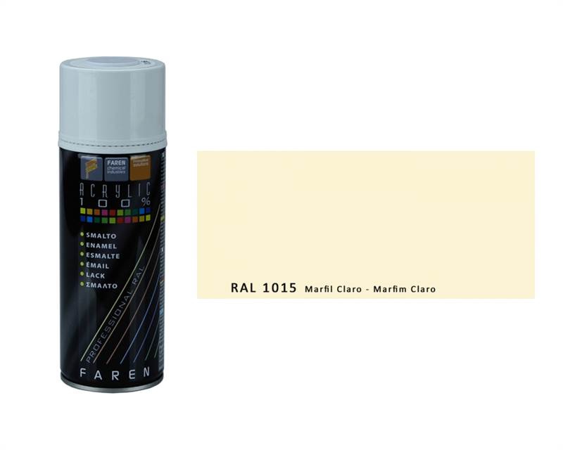 <div>SPRAY PINTURA MARFIL CLARO RAL1015 400ML FAREN</div>