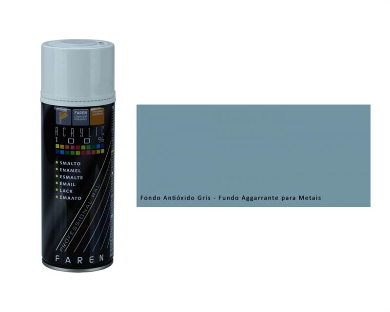 <div>SPRAY PINTURA ANTIOXIDO GRIS 400ML FAREN</div>