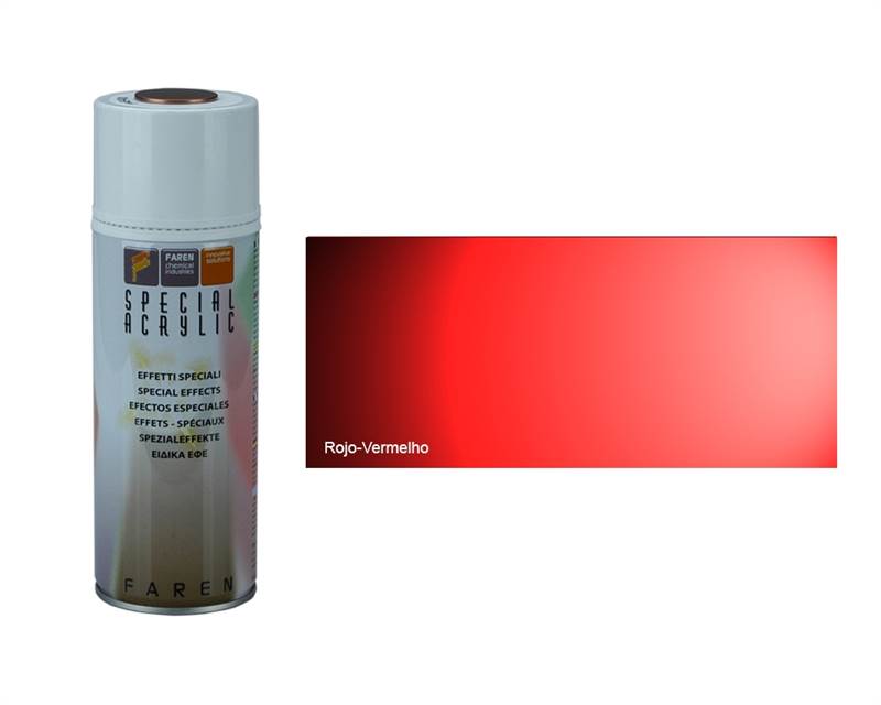 <div>SPRAY PINTURA METALIZADO ROJO 400ML</div>