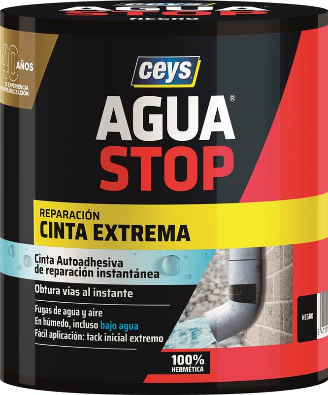 <div>AGUA-STOP CINTA EXTREMA TRANSPARENTE 10CM X 10MTS.</div>