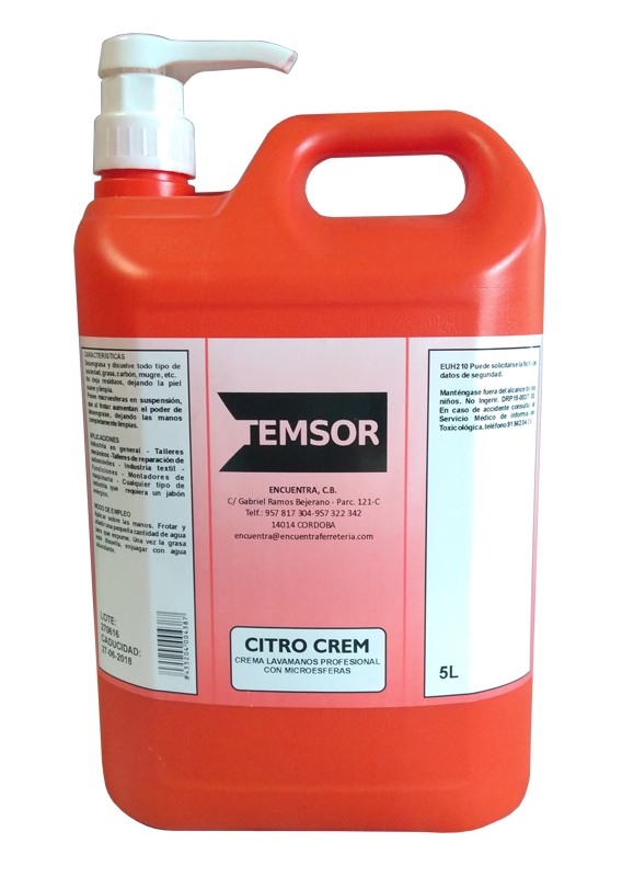 <div>CITRO CREM CREMA LAVAMANOS 5LT</div>
