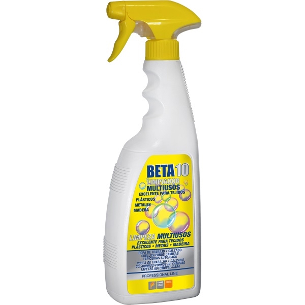 <div>QUITAMANCHAS TEJIDOS BETA 10 750ML PISTOLA</div>