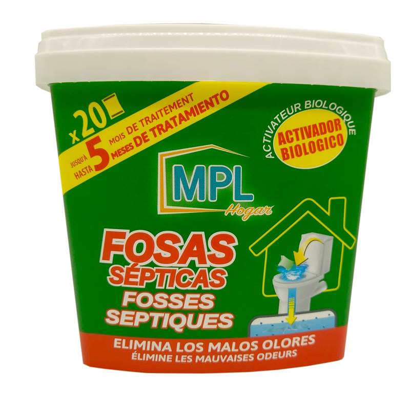 <div>FOSAS SEPTICAS 400GR TARRO 20UDS.</div>